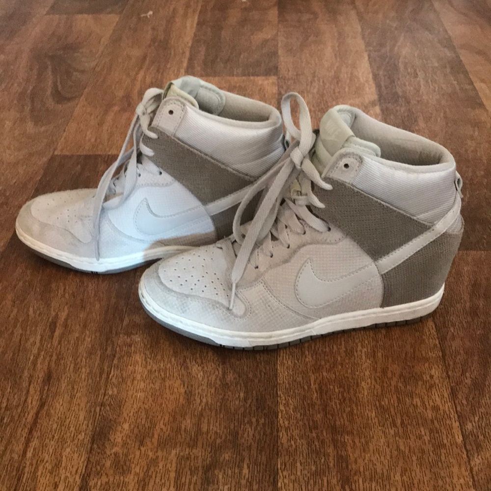 Nike Sky High Dunk Wedge Sneakers size 8